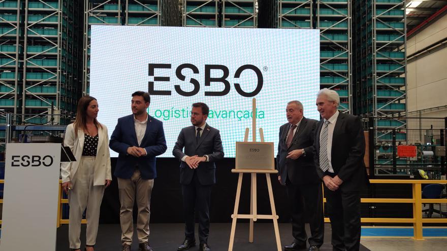 Inauguració del sistema robòtic Skypod a la planta d&#039;ESBO de Sallent