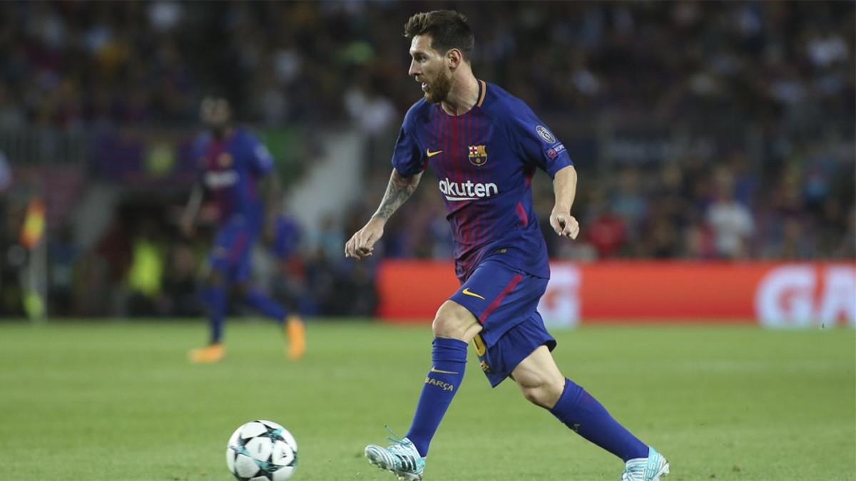 Leo Messi, jugador del FC Barcelona