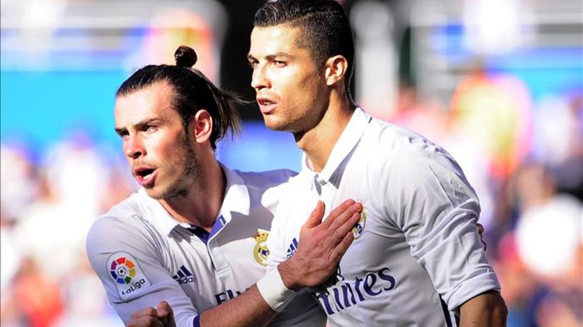 Cristiano y Bale nunca se han esforzado mucho en defensa