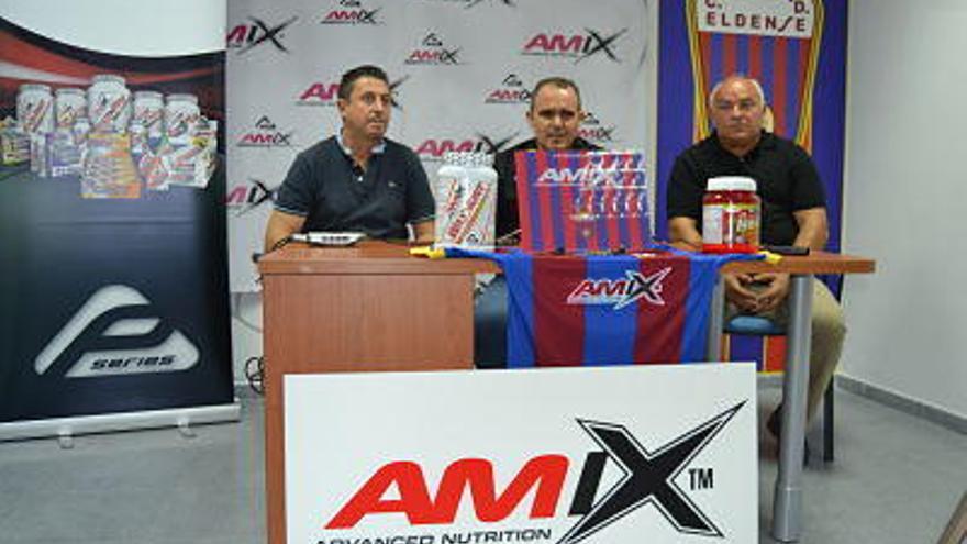 Momento de la presentación del último esponsor de la camiseta azulgrana.