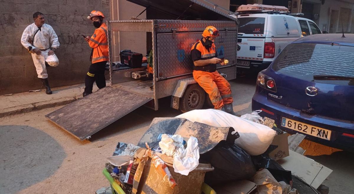 Uno de los pocos momentos de descanso que permitía el mucho trabajo por hacer. |  FdV