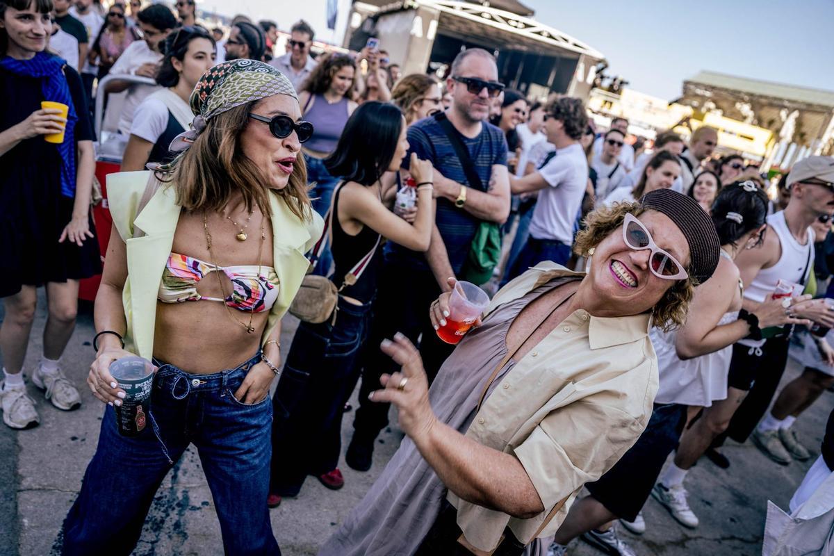 Ambiente en la jornada inaugural del Primavera Sound.