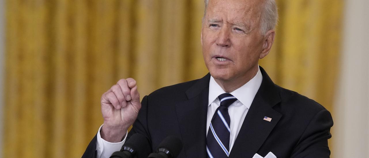 El presidente de Estados Unidos, Joe Biden.