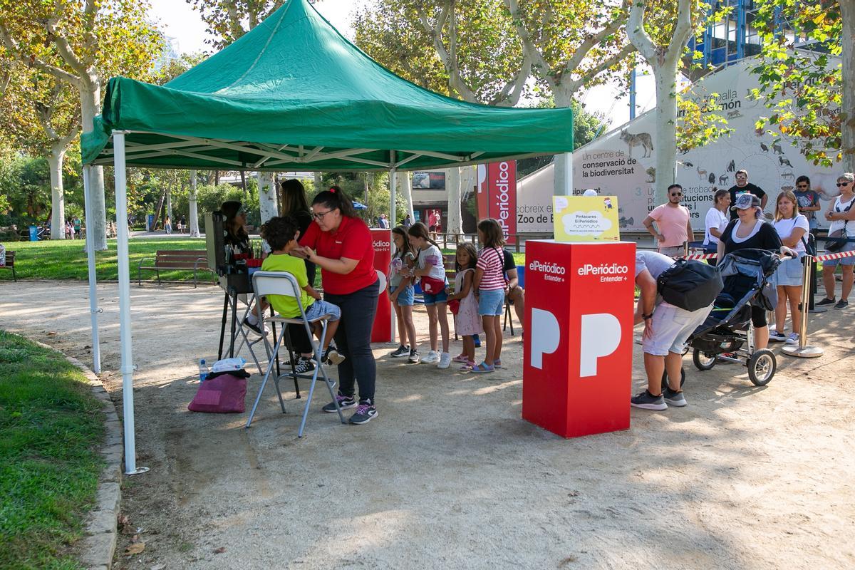 Fiesta solidaria de EL PERIÓDICO en favor de Aprenem Autisme en el Zoo de Barcelona