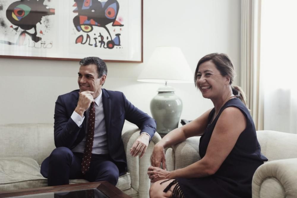 Francina Armengol se reúne con Pedro Sánchez