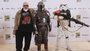 El director Álex de la Iglesia en la presentación de la San Diego Comic-Con.