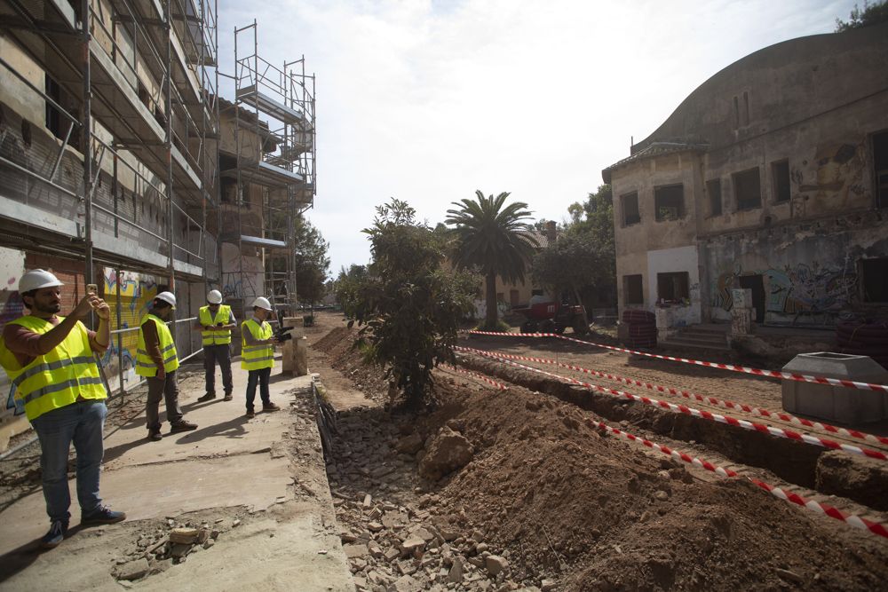 Entramos en las obras de la Gerencia del Port de Sagunt