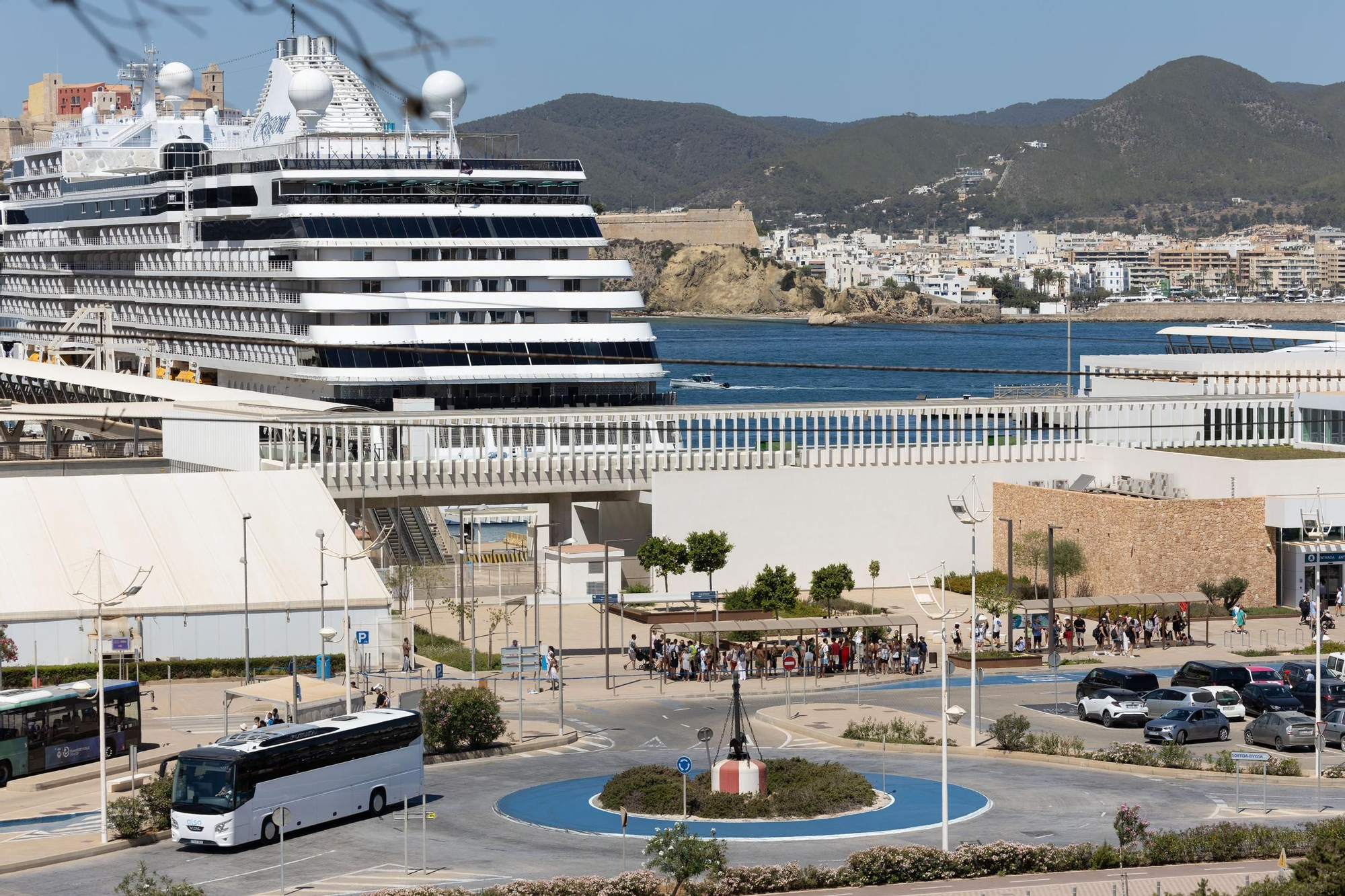 Galería: Portesta contra  los cruceros en Ibiza