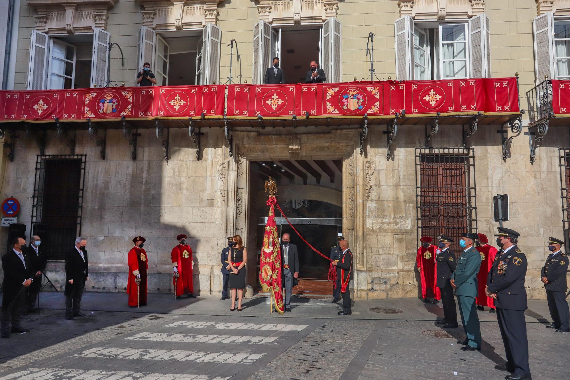 779 Aniversario de La Reconquista de Orihuela con la celebración institucional e histórica sin público por el covid