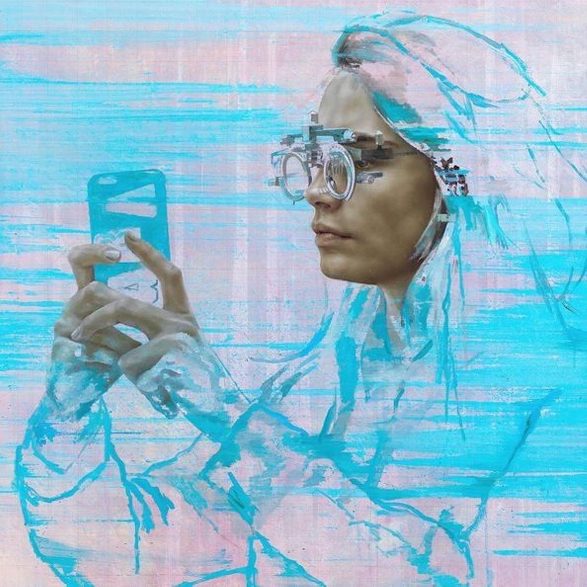 Retrato 'selfie' de Cara Delevingne