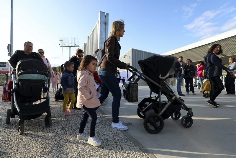 Primer día de clase en el nuevo colegio Parque Venecia