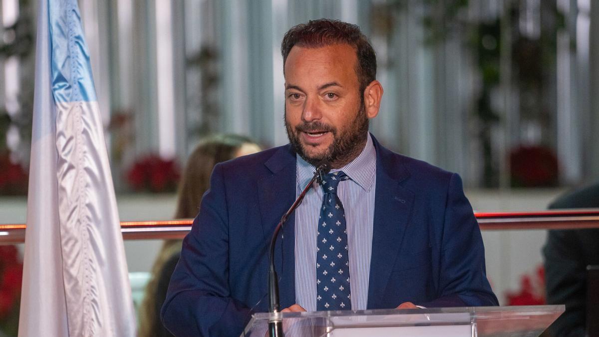 El alcalde de La Algaba, Diego Manuel Agüera