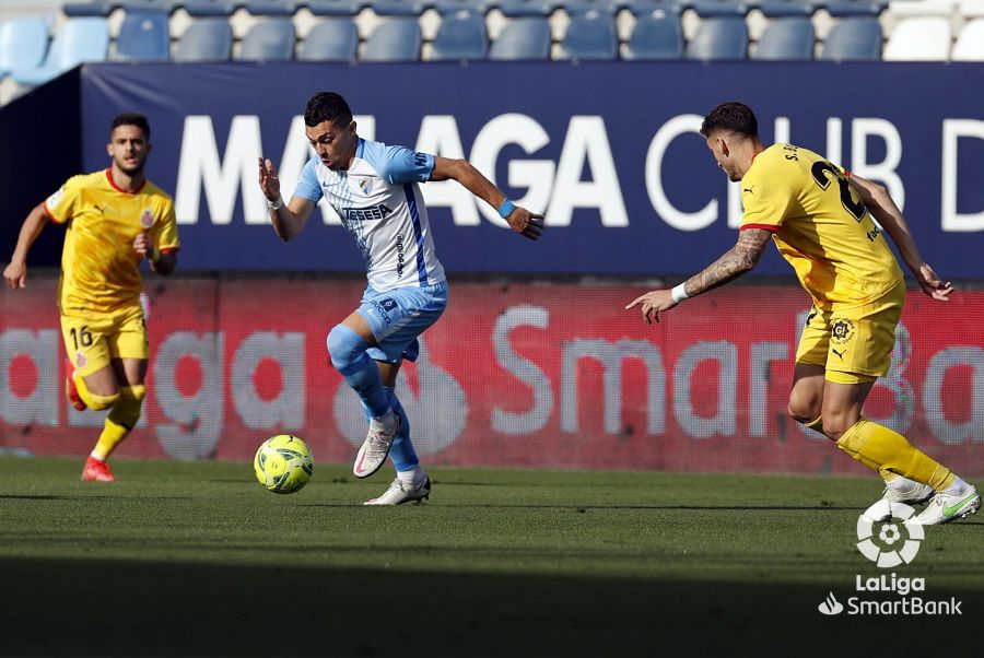 Las imágenes del Málaga CF - Girona