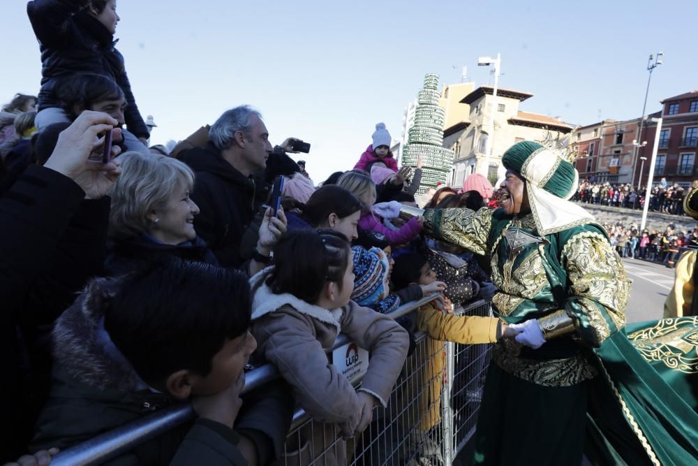 Los Reyes Magos ya están en Gijón