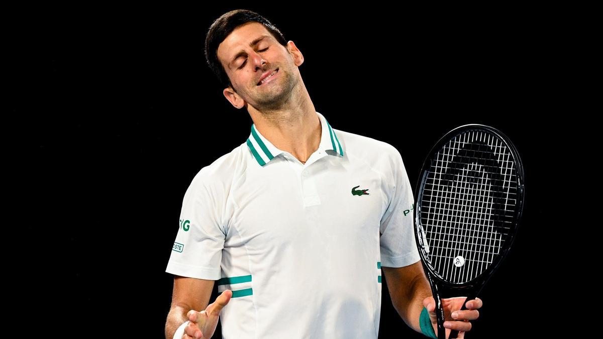 El tenista serbio Novak Djokovic.