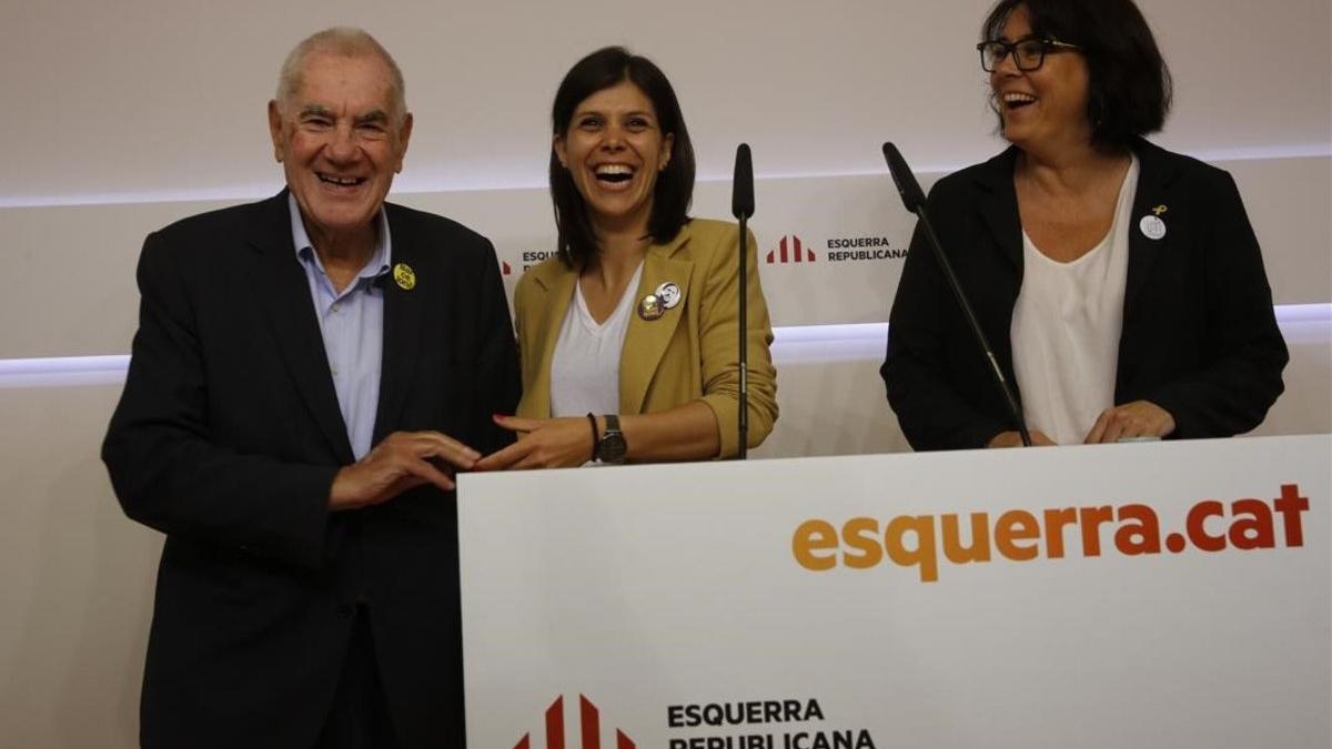 Ernest Maragall, en la rueda de prensa de análisis de los resultados electorales del 26-M