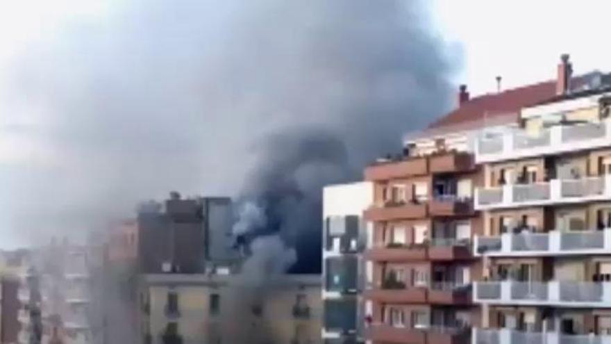 Heridas 20 personas por la explosión en una panadería de Barcelona