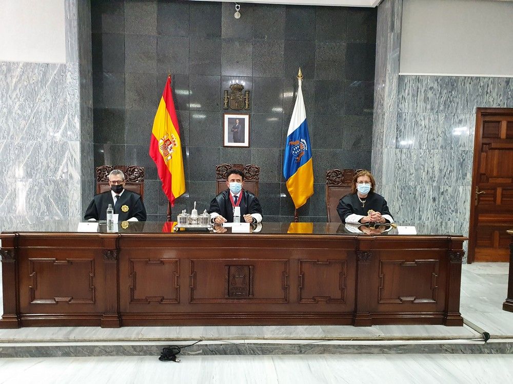 Apertura del año judicial en la capital grancanaria