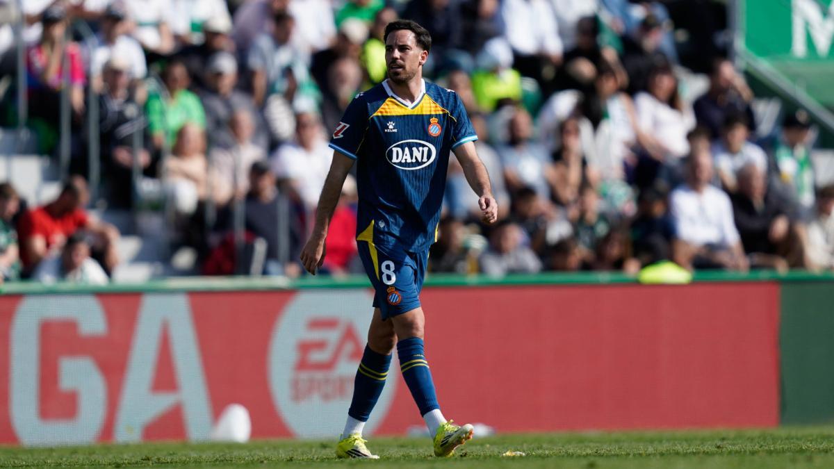 Edu Expósito, futbolista del Espanyol