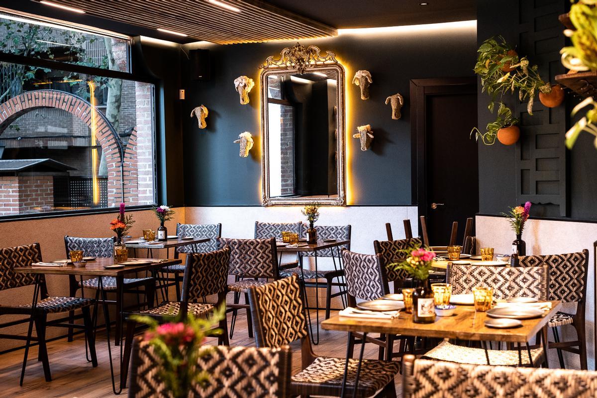 Salón principal del restaurante Uskar.