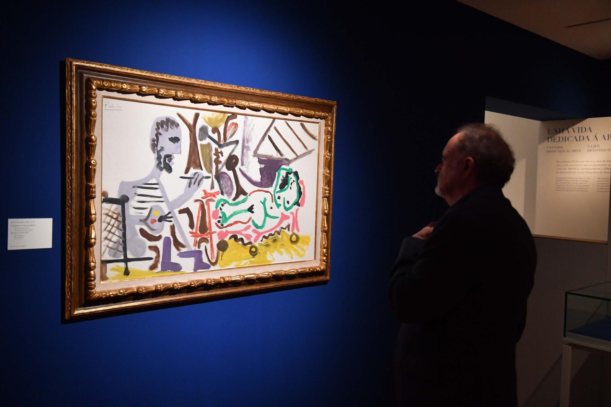 "Picasso branco no recordo azul"