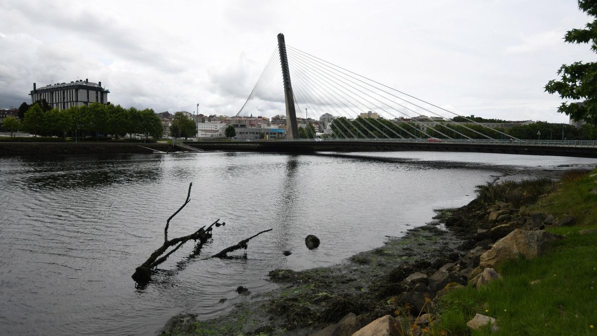 El río Lérez en Pontevedra.