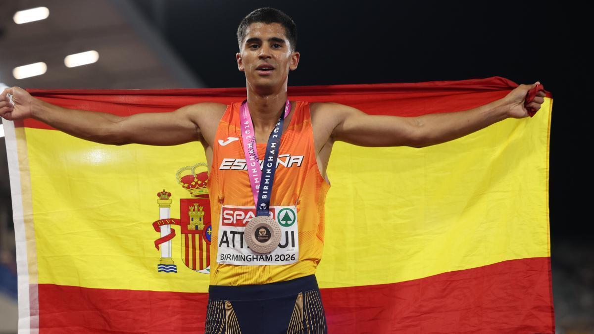 EUROPEO ATLETISMO | Attaoui se cuelga un bronce con gran suspense en 800
