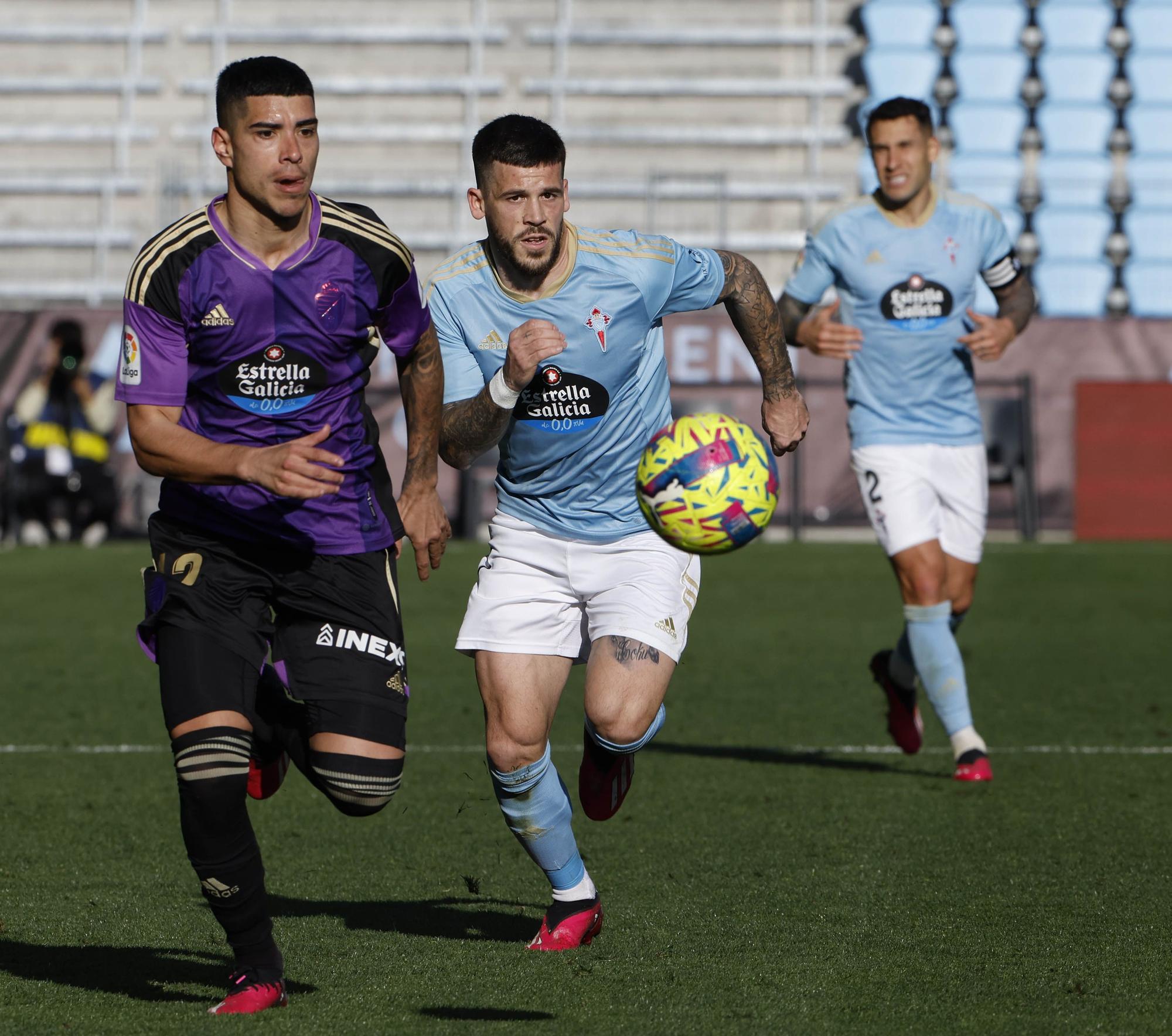 Las mejores imágenes del Celta-Valladolid (3-0)