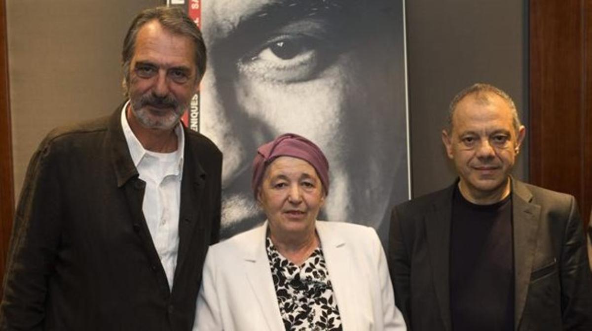 Frederic Amat, Ana Maria Moix i Lluís Pasqual.