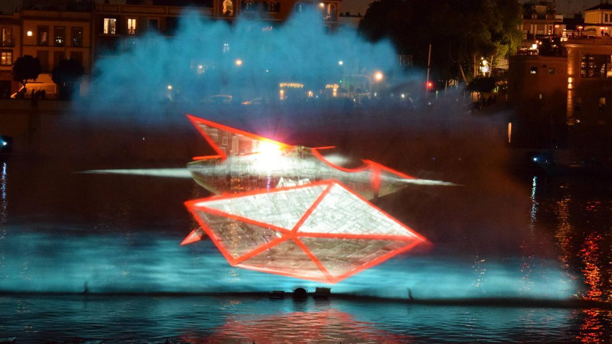 La tercera edición del 'mapping' de Navigalia repetirá en el Muelle de la Sal