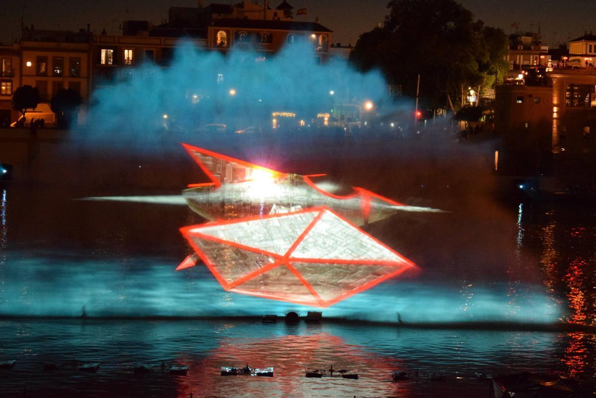 Espectáculo de Navigalia 2024 en Sevilla titulado Al Rescate de la Navidad