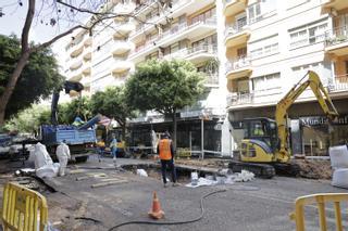 Reparada la avería en la tubería de la calle Ramón y Cajal de Palma: el servicio podría normalizarse esta tarde