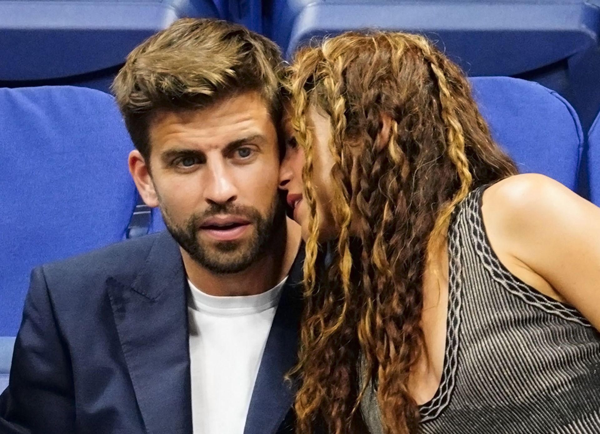 Shakira y Gerard Piqué en Nueva York, 2019