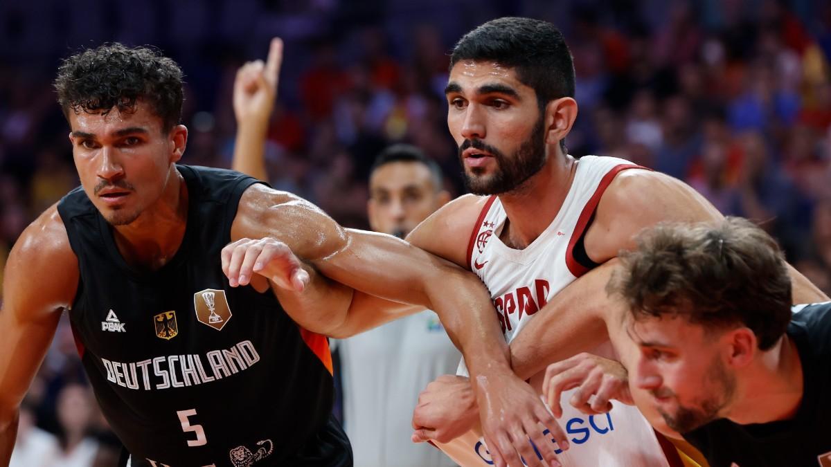 Aldama regresó ante Alemania tras dejar atrás unas molestias físicas