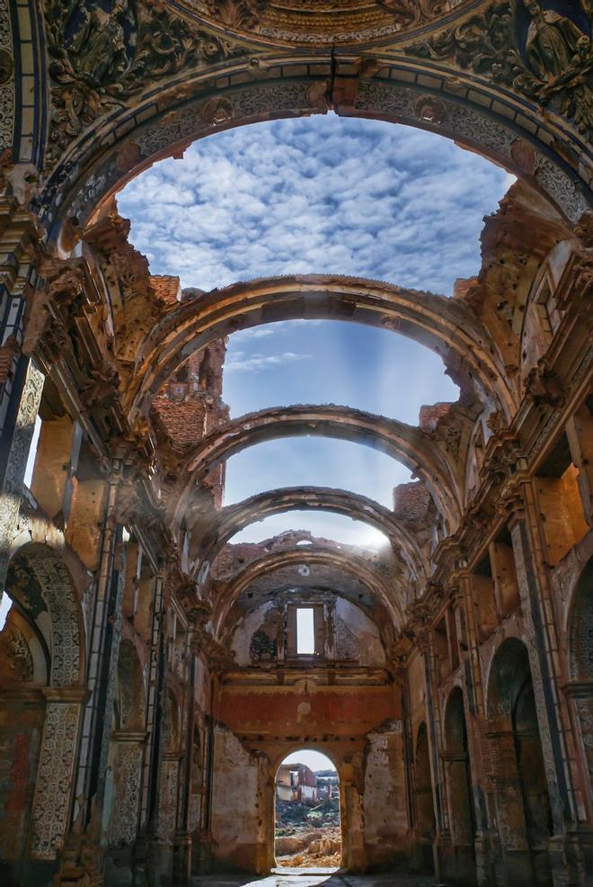 Belchite, Zaragoza, lugares abandonados, España