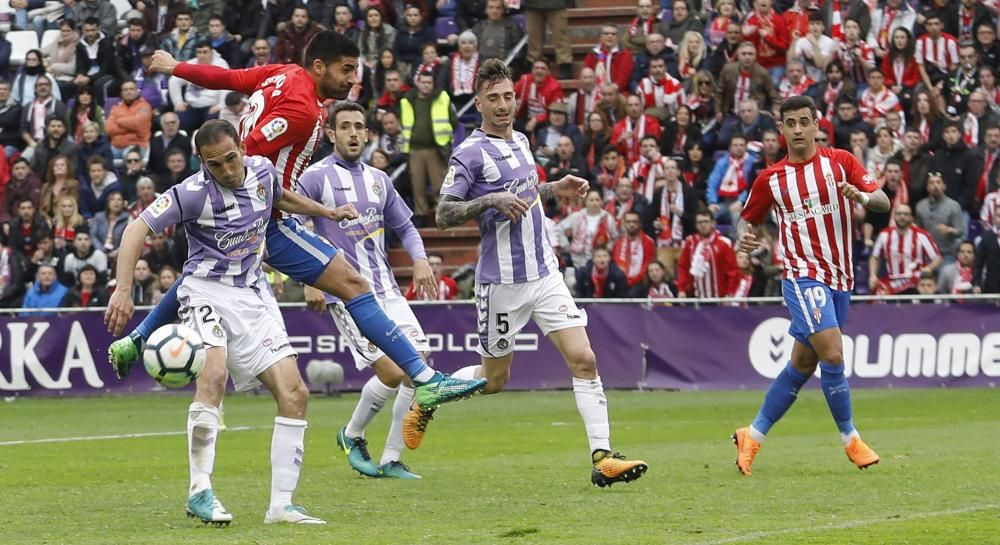 Valladolid - Sporting, en imágenes