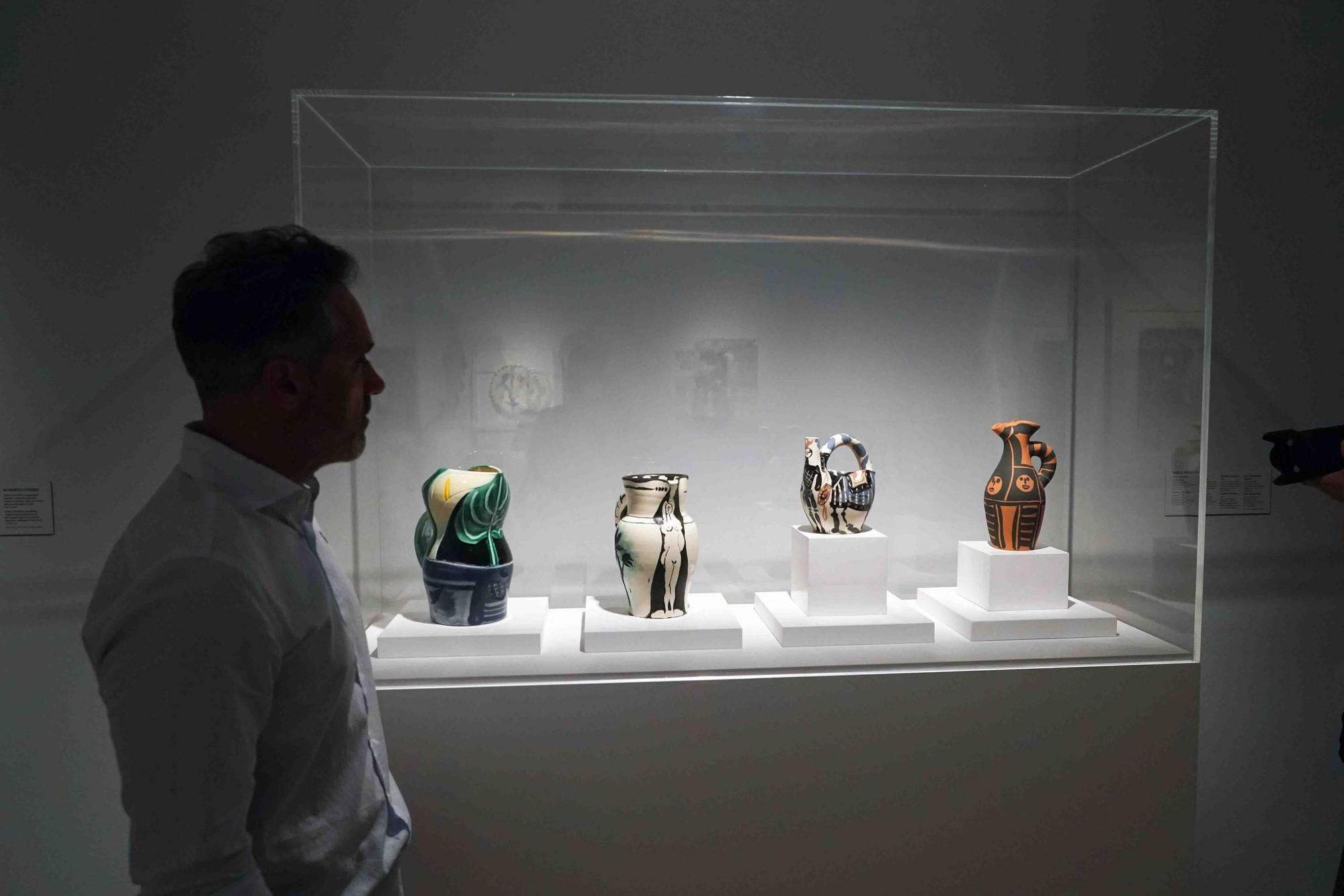 La exposición titulada 'Picasso: imágenes cerámicas', ya visitable en la Casa Natal de Picasso.