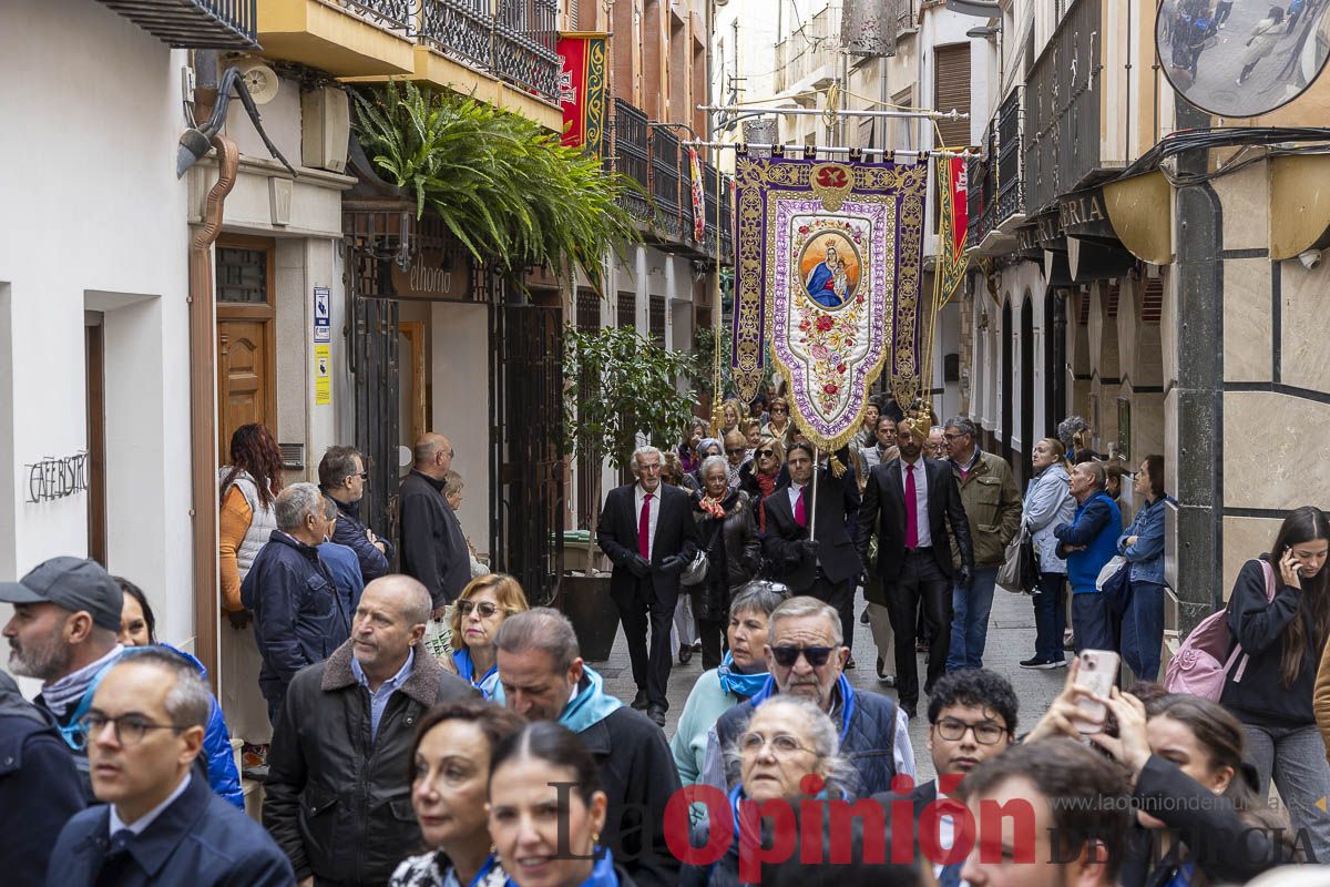Cofradías y Hermandades de Semana Santa Peregrinan a Caravaca
