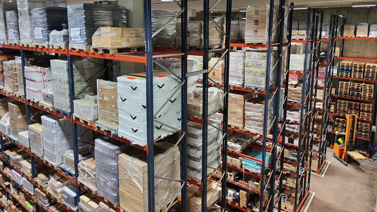 El almacén bajo tierra de Vila Viniteca en Esparreguera.