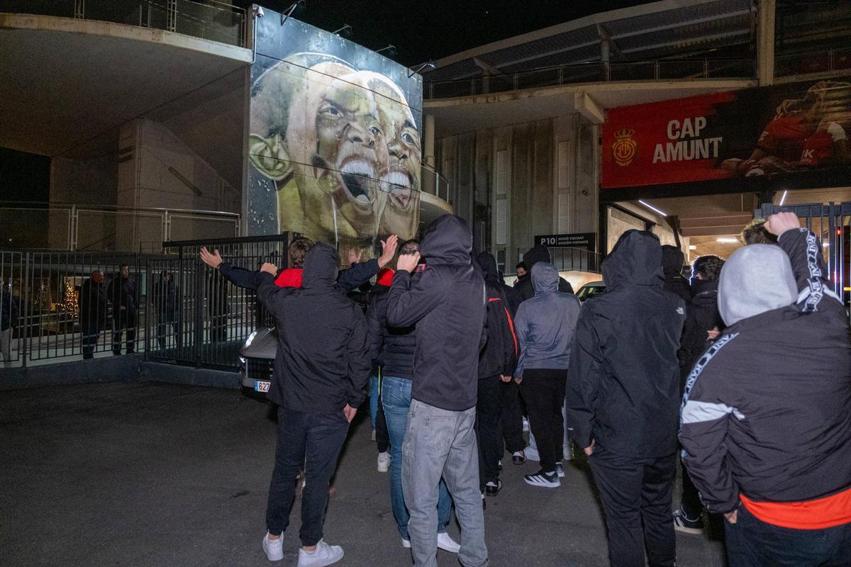 Tensión y nervios en Son Moix