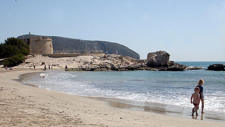 Playa de L&#039;ampolla.