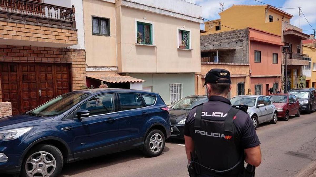 Vivienda del Camino Pista Militar donde ocurrió el asesinato