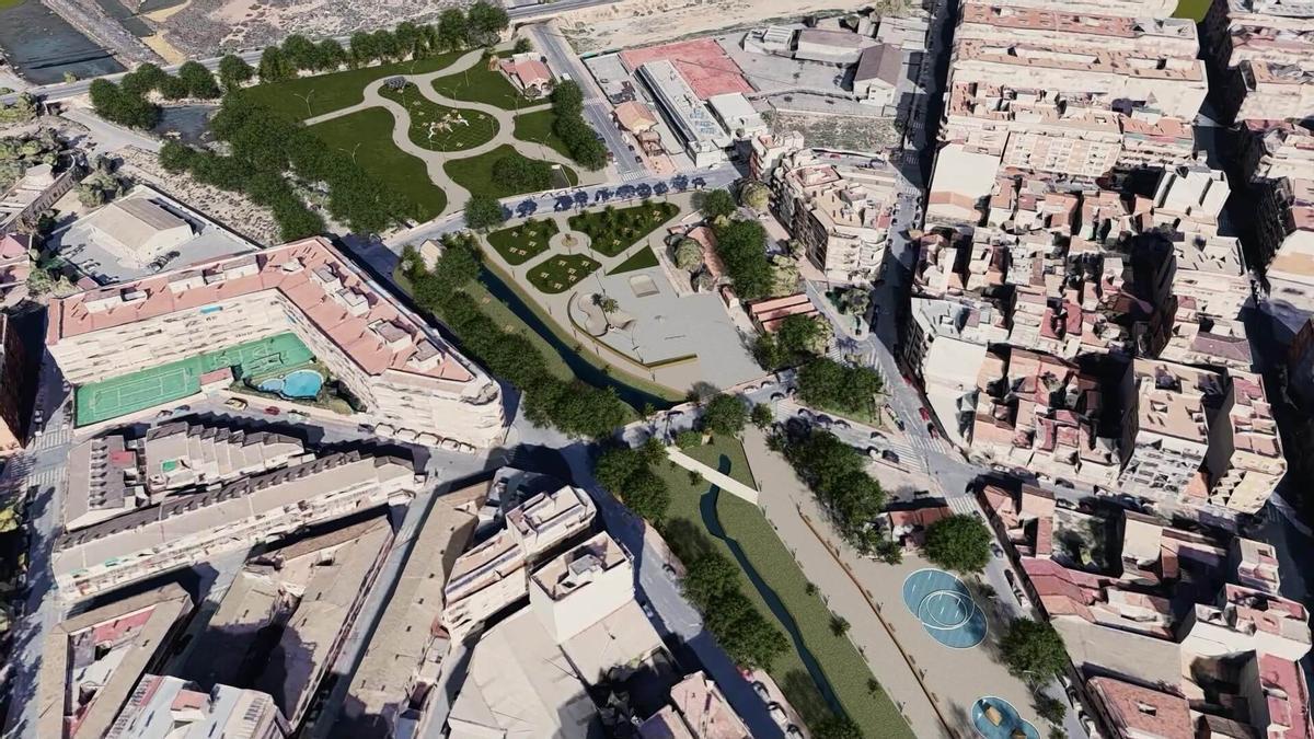 Propuesta de nuevo parque y remodelación de La Estación de Sueña Torrevieja