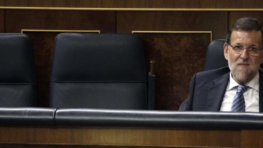 El presidente del Gobierno, Mariano Rajoy, compareció ayer en el Congreso para anunciar medidas contra la corrupción. REUTERS.