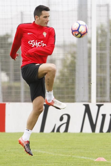 Entrenamiento del Sporting