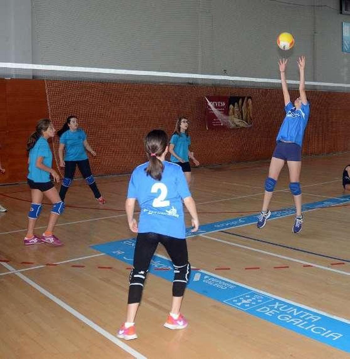 Voleibol base.