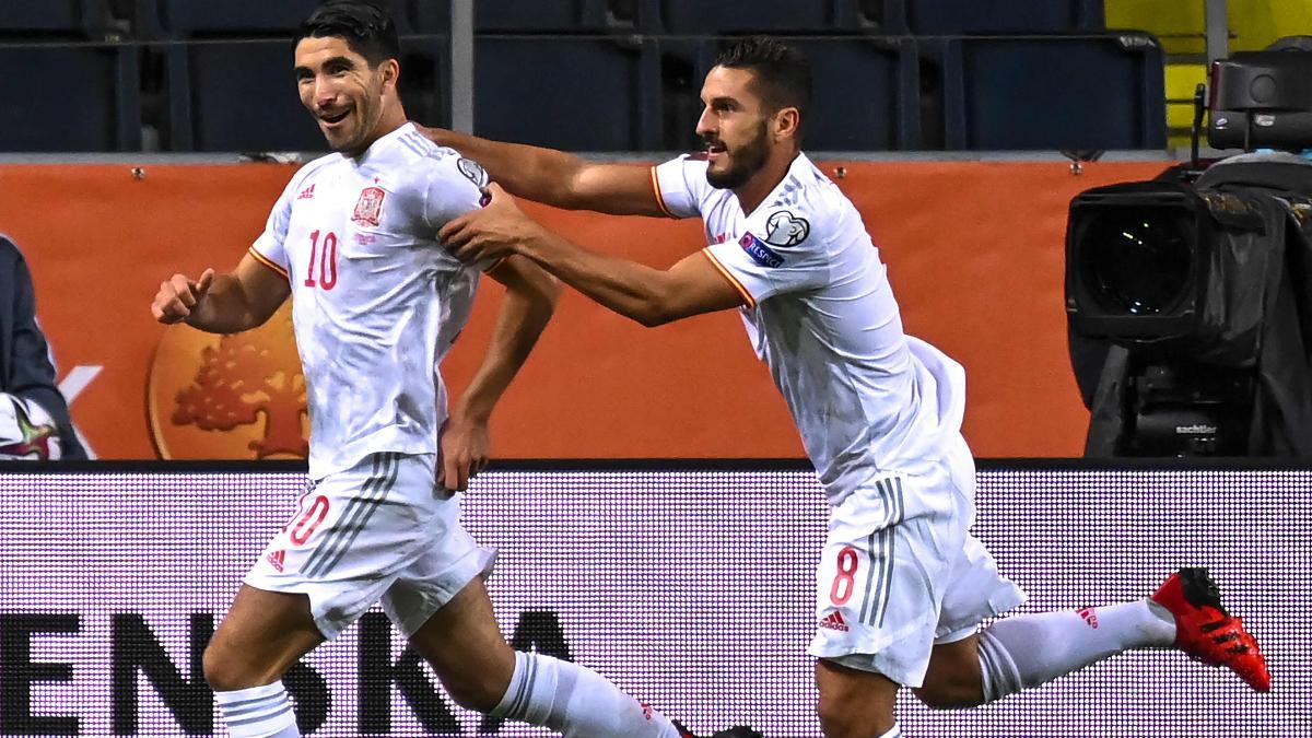 Carlos Soler marcó el segundo ante Georgia