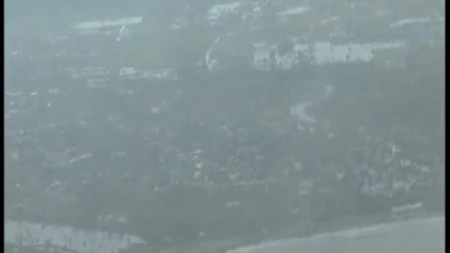 Así se ve desde el aire la devastación en Filipinas