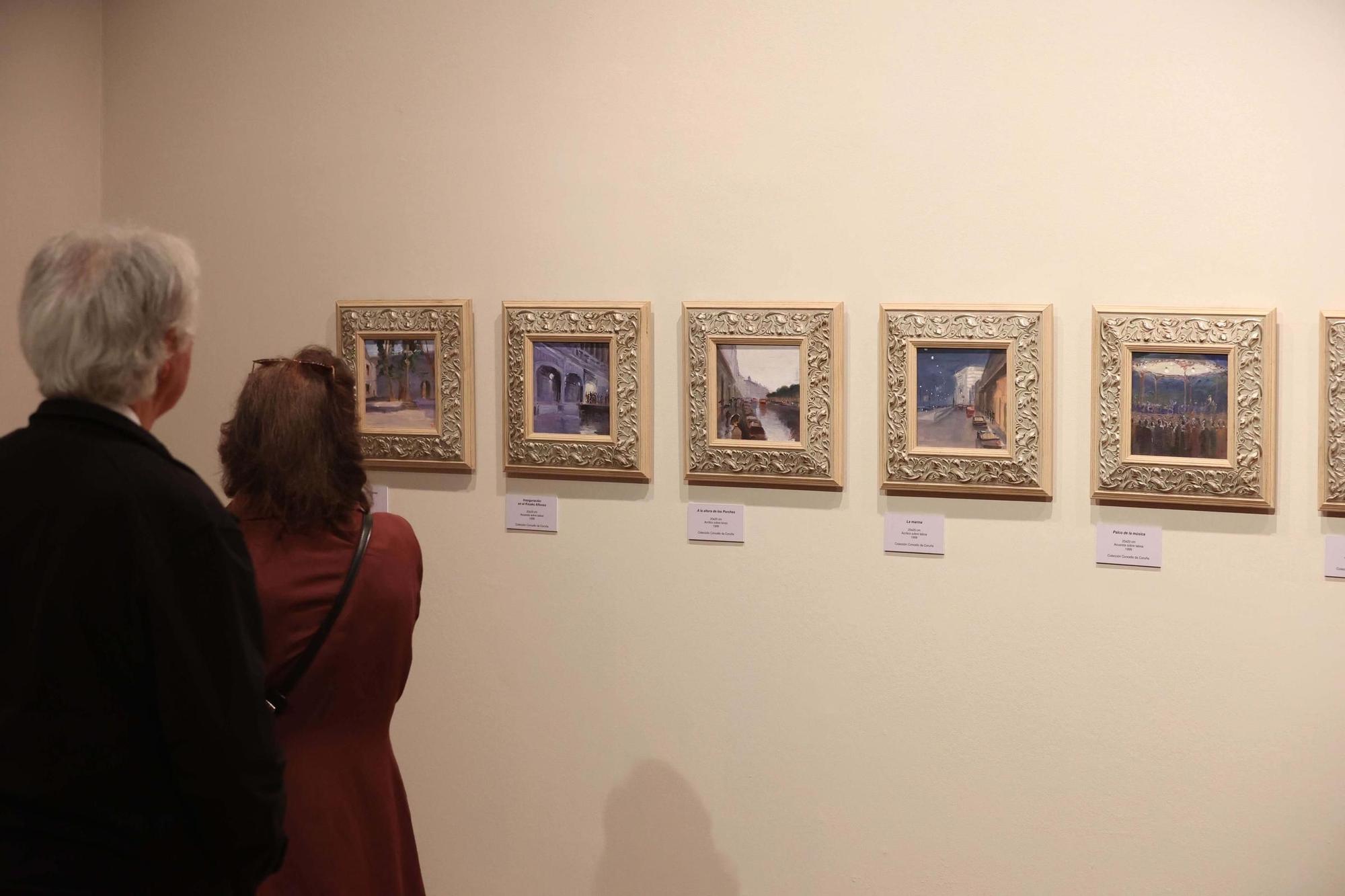 El Kiosco Alfonso expone cien años del arte de Gerardo Porto