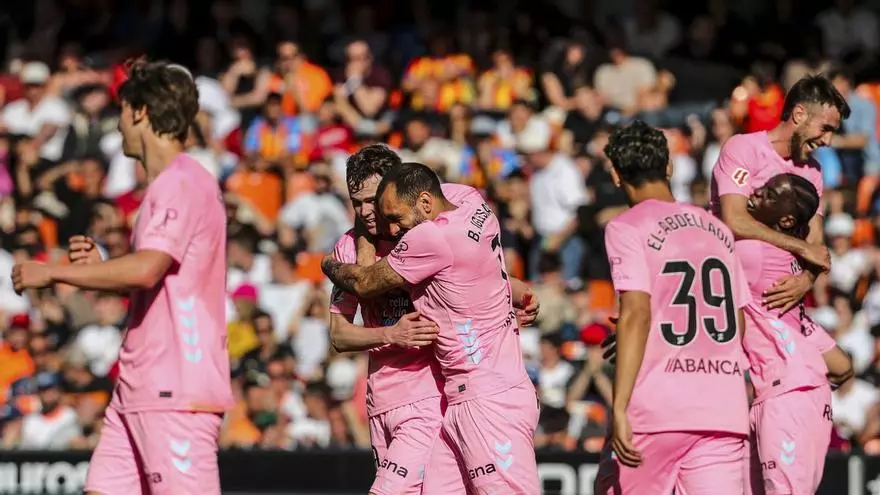 El Celta hace la épica en Mestalla y remonta al Valencia